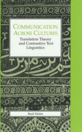 Hatim |  Communication Across Cultures | Buch |  Sack Fachmedien