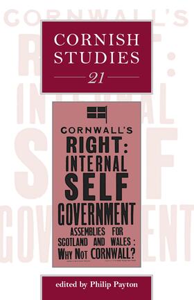 Payton |  Cornish Studies: Volume 21 | Buch |  Sack Fachmedien