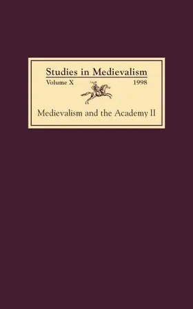 Metzger |  Studies in Medievalism X (1998) | Buch |  Sack Fachmedien