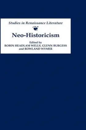 Headlam Wells / Burgess / Wymer |  Neo-Historicism | Buch |  Sack Fachmedien