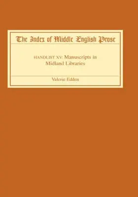 Edden |  The Index of Middle English Prose | Buch |  Sack Fachmedien