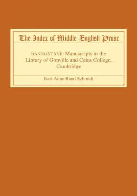 Schmidt |  The Index of Middle English Prose | Buch |  Sack Fachmedien