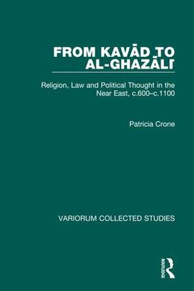 Crone |  From Kavad to al-Ghazali | Buch |  Sack Fachmedien