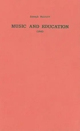 Mainzer |  Music and Education | Buch |  Sack Fachmedien