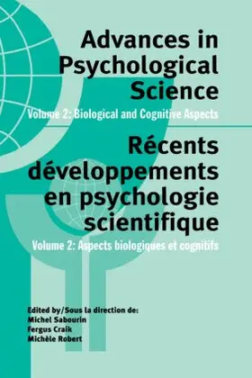 Craik |  Advances in Psychological Science, Volume 2 | Buch |  Sack Fachmedien