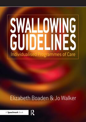 Boaden / Walker |  Swallowing Guidelines | Buch |  Sack Fachmedien