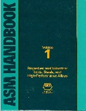 Steiner |  ASM Handbook Vol.1: | Buch |  Sack Fachmedien