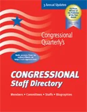 Treese |  Congressional Staff Directory Fall 2010 | Buch |  Sack Fachmedien