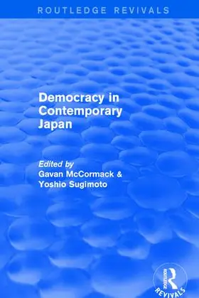 McCormack / Sugimoto |  Democracy in Contemporary Japan | Buch |  Sack Fachmedien