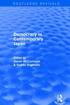 McCormack / Sugimoto |  Democracy in Contemporary Japan | Buch |  Sack Fachmedien