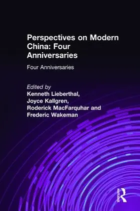 Lieberthal / Kallgren / MacFarquhar |  Perspectives on Modern China | Buch |  Sack Fachmedien