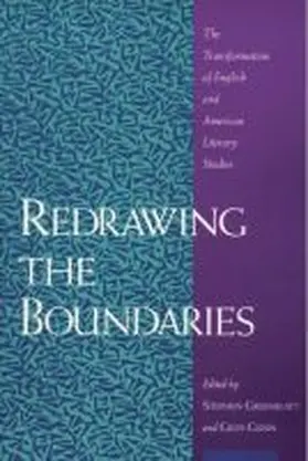 Greenblatt / Gunn |  Redrawing the Boundaries: The Transformation of English and American Literary Studies | Buch |  Sack Fachmedien