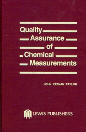 Taylor |  Quality Assurance of Chemical Measurements | Buch |  Sack Fachmedien