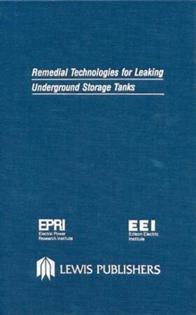 Preslo |  Remedial Technologies for Leaking Underground Storage Tanks | Buch |  Sack Fachmedien