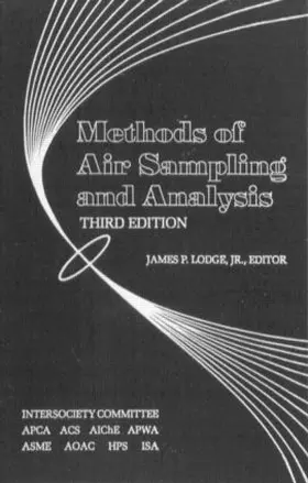 Lodge, Jr. |  Methods of Air Sampling and Analysis | Buch |  Sack Fachmedien