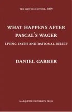 Garber |  What Happens After Pascal¿s Wager | Buch |  Sack Fachmedien