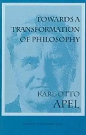 Apel |  Towards a Transformation of Philosophy | Buch |  Sack Fachmedien