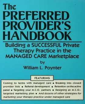 Poynter |  The Preferred Provider's Handbook | Buch |  Sack Fachmedien