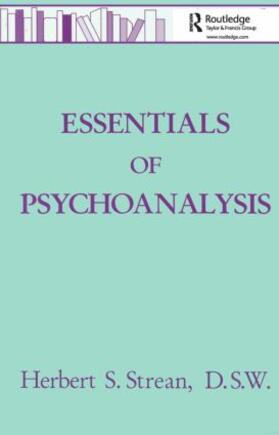 Strean |  Essentials Of Psychoanalysis | Buch |  Sack Fachmedien