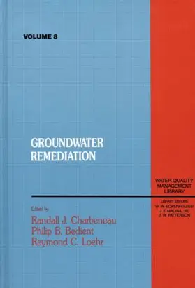 Charbeneau |  Groundwater Remediation, Volume VIII | Buch |  Sack Fachmedien