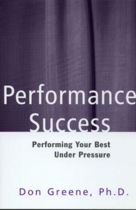 Greene |  Performance Success | Buch |  Sack Fachmedien