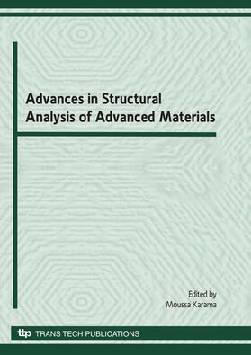 Karama |  Advances in Structural Analysis of Advanced Materials | Buch |  Sack Fachmedien