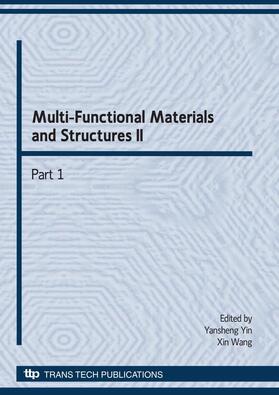 Yin / Wang | Multi-Functional Materials and Structures II | Buch | 978-0-87849-304-3 | sack.de