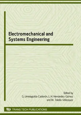 Urriolagoitia-Calderón / Hernández-Gómez / Toledo-Velázquez |  Electromechanical and Systems Engineering | Buch |  Sack Fachmedien