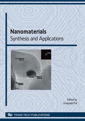 Pal |  Nanomaterials Synthesis and Applications | Buch |  Sack Fachmedien