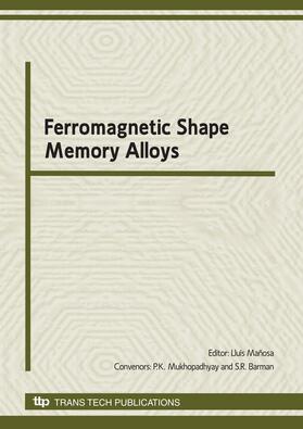 Manosa / Mukhopadhyay / Barman |  Ferromagnetic Shape Memory Alloys | Buch |  Sack Fachmedien