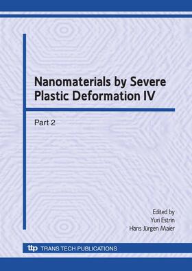 Estrin / Maier |  Nanomaterials by Severe Plastic Deformation IV | Buch |  Sack Fachmedien