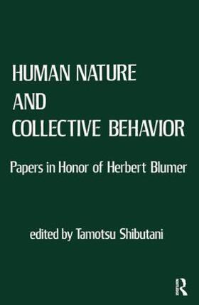 Shibutani |  Human Nature and Collective Behavior | Buch |  Sack Fachmedien