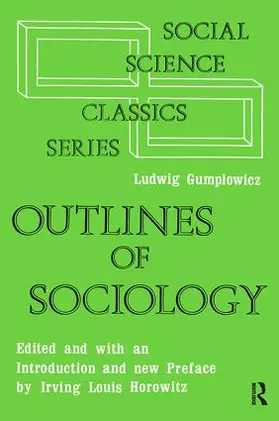 Gumplowicz |  Outlines of Sociology | Buch |  Sack Fachmedien