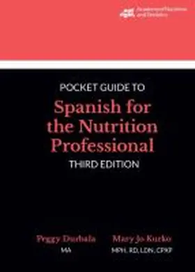 Durbala |  Academy of Nutrition and Dietetics Pocket Guide to Spanish for the Nutrition Professional | Buch |  Sack Fachmedien