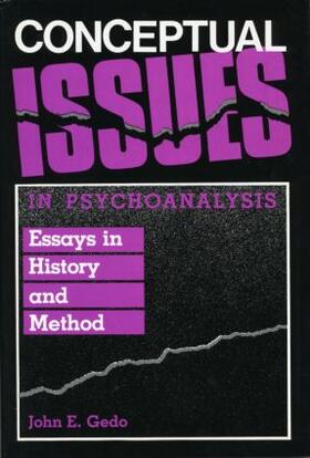 Gedo |  Conceptual Issues in Psychoanalysis | Buch |  Sack Fachmedien