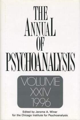 Winer |  The Annual of Psychoanalysis, V. 24 | Buch |  Sack Fachmedien