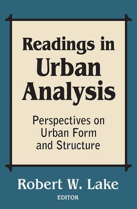 Lake |  Readings in Urban Analysis | Buch |  Sack Fachmedien