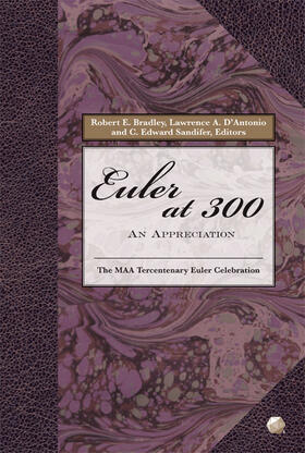 Bradley / D'Antonio / Sandifer |  Euler at 300: An Appreciation | Buch |  Sack Fachmedien