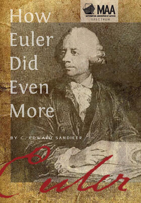 Sandifer |  How Euler Did Even More | Buch |  Sack Fachmedien
