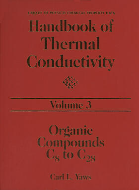 Yaws |  Handbook of Thermal Conductivity, Volume 3 | Buch |  Sack Fachmedien