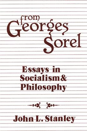 Sorel |  From Georges Sorel | Buch |  Sack Fachmedien