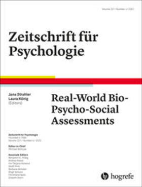 König / Strahler |  Real-World Bio-Psycho-Social Assessments | Buch |  Sack Fachmedien