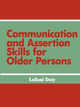 Doty |  Communication and Assertion Skills for Older Persons | Buch |  Sack Fachmedien