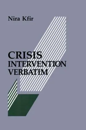 Kfir |  Crisis Intervention Verbatim | Buch |  Sack Fachmedien