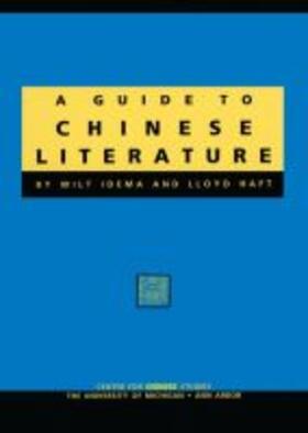 Idema |  Guide to Chinese Literature | Buch |  Sack Fachmedien