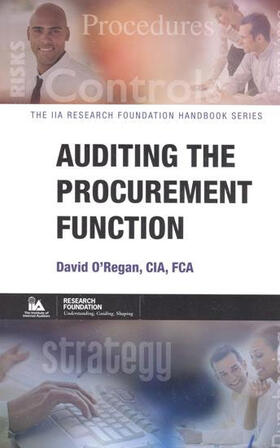 David O’Regan |  Auditing the Procurement Function | Buch |  Sack Fachmedien