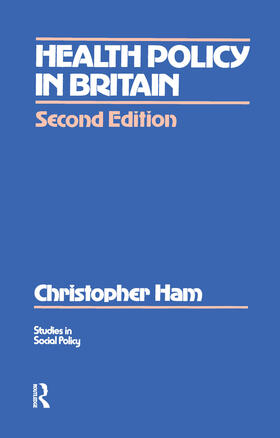 Ham |  Health Policy in Britain | Buch |  Sack Fachmedien