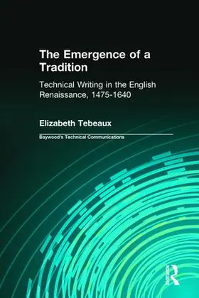 Tebeaux |  The Emergence of a Tradition | Buch |  Sack Fachmedien