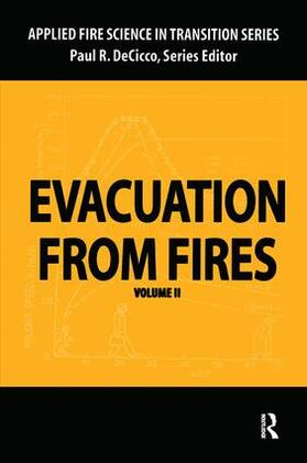 DeCicco |  Evacuation from Fires | Buch |  Sack Fachmedien