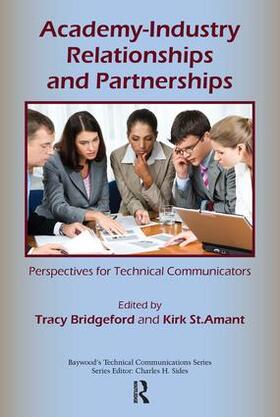 Bridgeford / Amant |  Academy-Industry Relationships and Partnerships | Buch |  Sack Fachmedien